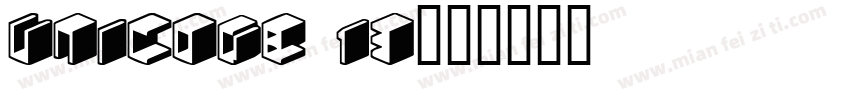 unicode 13字体转换